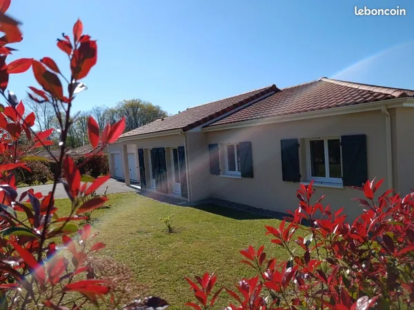 A vendre maison BBC plain-pied a Rilhac-Rancon