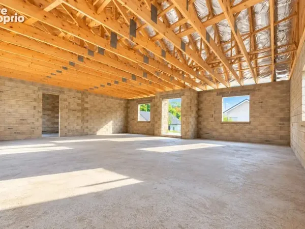 Pavillon neuf de plain-pied à terminer sedan