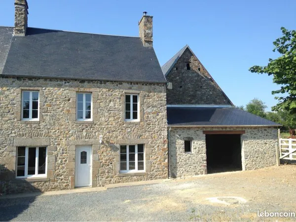 Maison en pierre rénovée