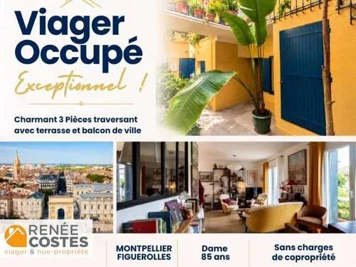 Viager 3 pièces 78 m²