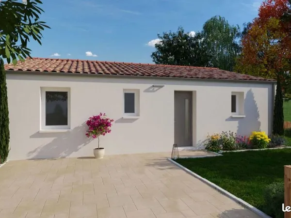 Projet de construction d'une maison 73.63 m² avec terrain à SAINT-URBAIN (85)