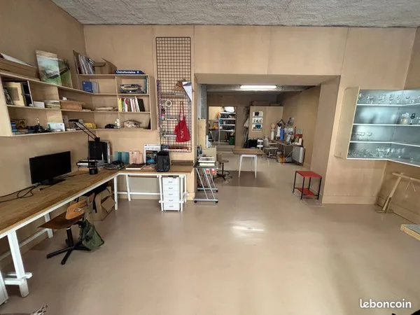 Espace dans un atelier partagé