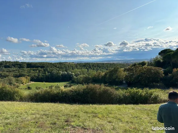 Terrain de 980 m2 +permis de construire accepté+travaux réalisés