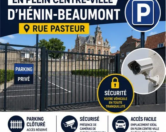 Parking caméra centre ville