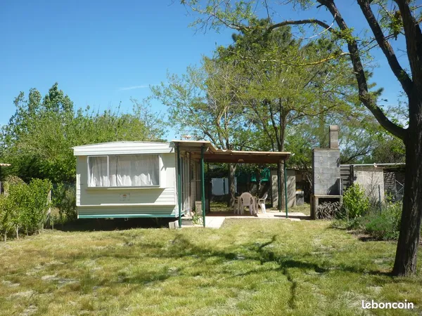 Terrain + mobil home