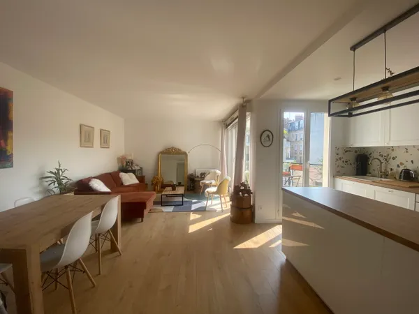 Vends appartement 63m² lumineux avec balcon, parking et cave Asnières-sur-Seine - Quartier Alma-Phil