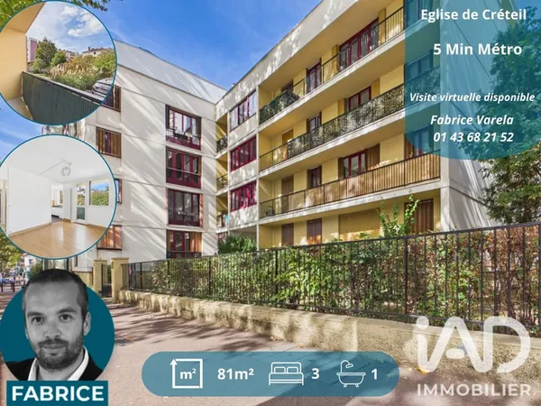 Appartement 2 pièces 37 m²