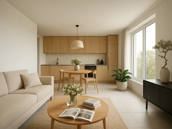 Appartement 2 pièces de 48 m2 (Garches)