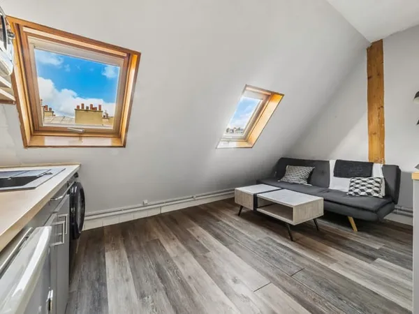 Jasmin - Dernier étage - 2 pièces - 32,54 m² au sol - Balcon