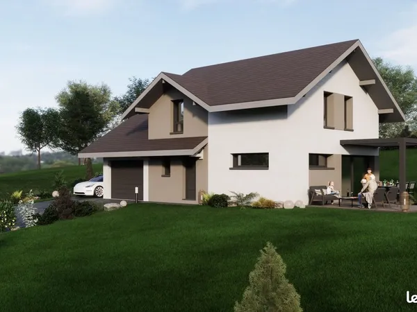 Projet de construction d'une maison 102m² avec terrain à DROISY (74)