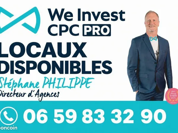 Local commercial 800 m²