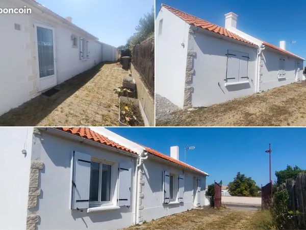 Maison plain-pied rénovée 60m² - Le Fenouiller / Saint-Gilles-Croix-de-Vie - Terrain constructible- 