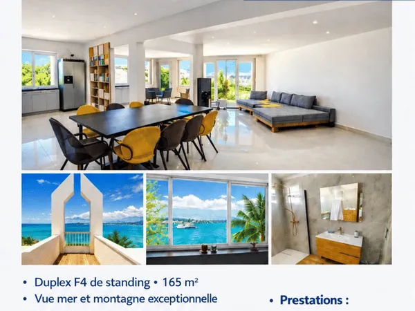 Appartement 4 pièces 165 m²