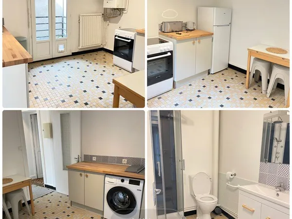 Appartement meublé - 40 m2 - Quartier République