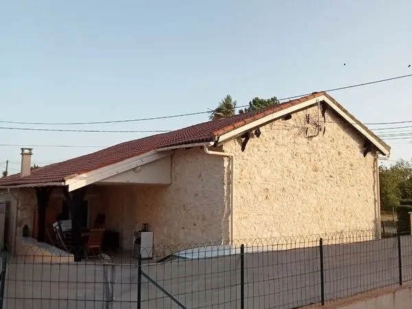 Maison de plein pied à tremons 47