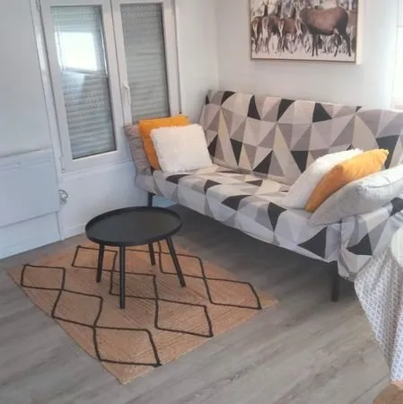 Mobil-home dans camping
