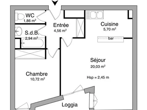 La location de l'appartement a cergy le haut