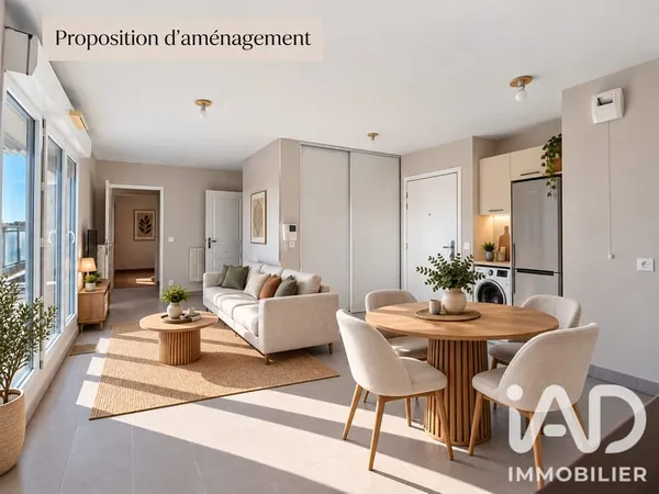Appartement 3 pièces 58 m²