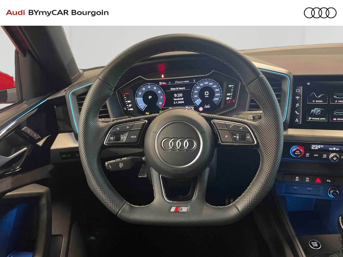 Audi A1 Sportback 30 TFSI 116 ch S tronic 7 — photo 10