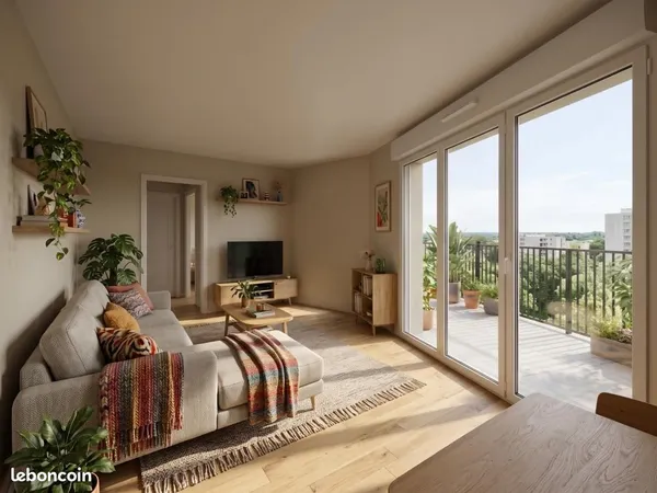 Appartement 2 pièces 53 m²