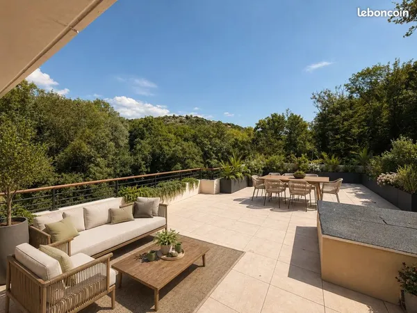 Penthouse 4 pièces 75 m²