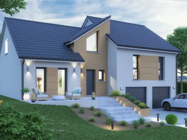 Terrain + maison 110 m²