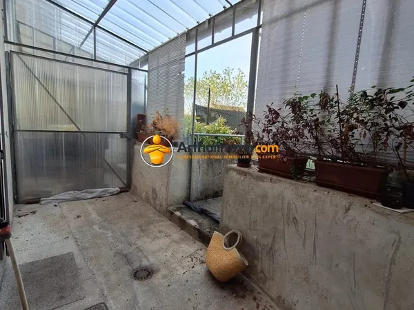 Maison 4 pièces 101 m2, véranda, jardin et dépendance