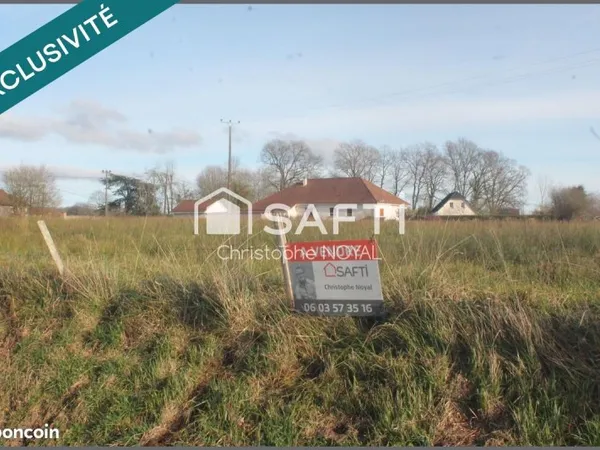 Terrain 1656 m² HAGETAUBIN