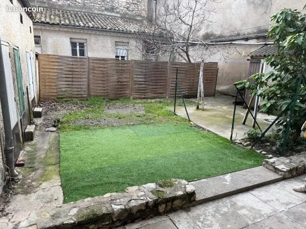 Appartement p2 avec jardin quartier Richelieu