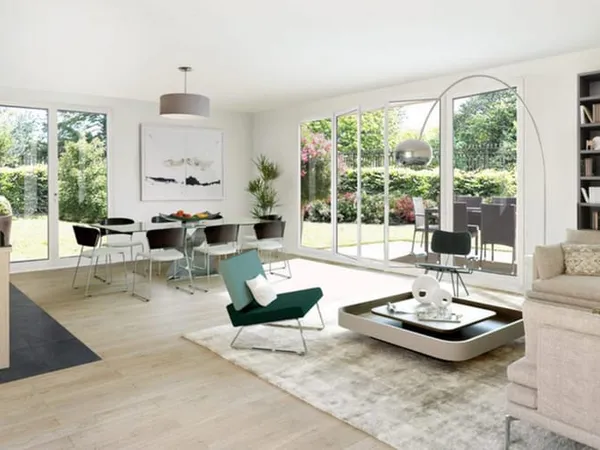 Appartement à vendre 4 pièces avec jardin et 2 parkings à JOUY LE MOUTIER (95)