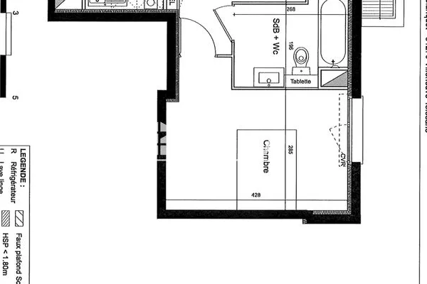Appartement 2 pièces 38 m²