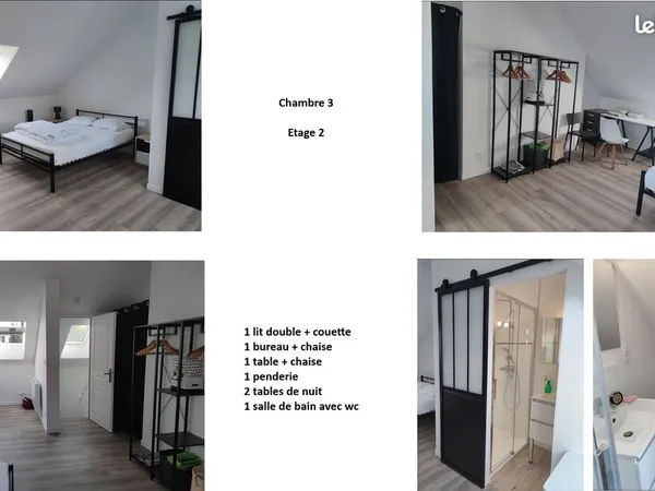 Location chambre meublée dans MAISON AMIENOISE en COLOCATION