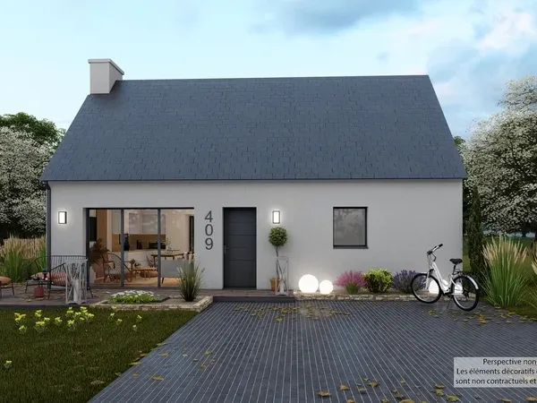 Maison neuve 3 pièces 63 m²