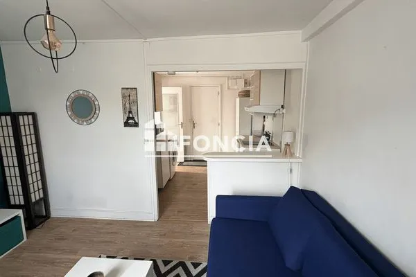 Appartement meublé 1 pièce 23 m²