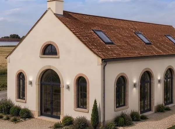 Maison en cours de restauration