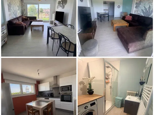 Appartement T3 coeur de ville avec grand extérieur