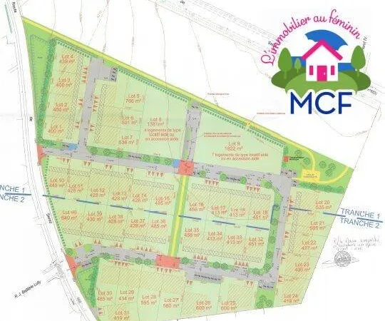 Terrain 413 m²