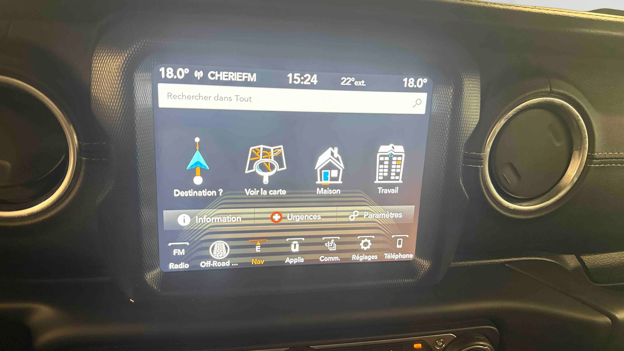 Jeep Wrangler Unlimited 2.2 l MultiJet AdBlue 200 ch 4x4 BVA8 — photo 15