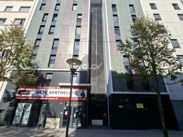 Vente Studio Lyon 8 - Résidence étudiante