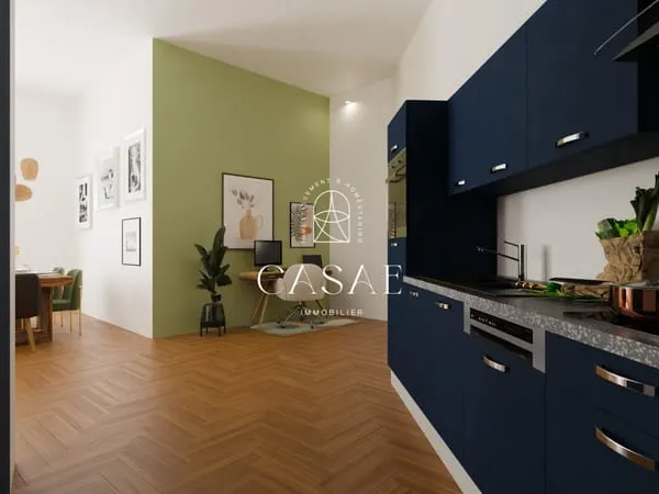 T3 À VENDRE DANS UN IMMEUBLE HAUSSMANNIEN RÉHABILITÉ À MONTP