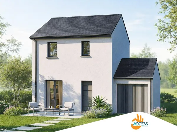 Terrain + maison 76 m²