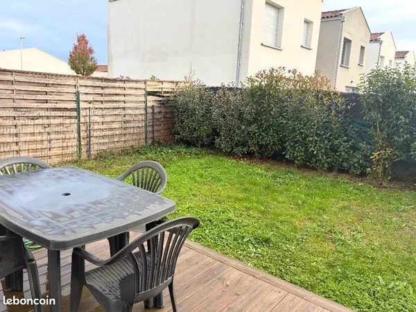 Maison type 4 avec jardin et garage
