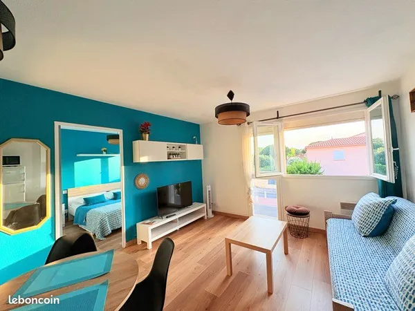 🏡 T2 dans résidence avec piscine & tennis & parking