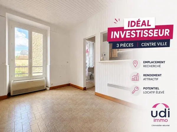 Appartement 3 pièces 42 m²