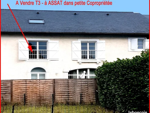 PARTICULIER vendT3 de 72 m², climatisé, en parfait état, avec cave de 12 m² et jardin privatif de 11