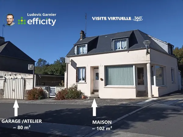 Maison 5 pièces 102 m²