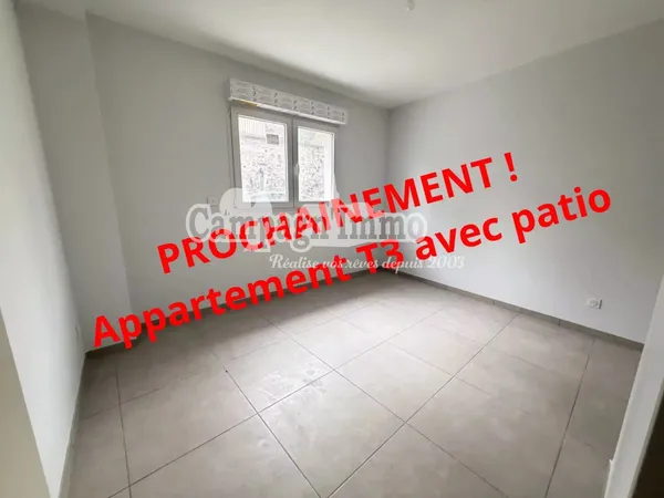 APPARTEMENT T3 AVEC PATIO