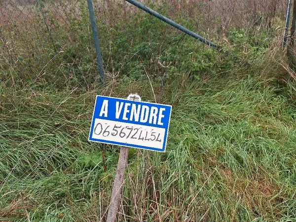 Terrain 2 500m2 non constructible
