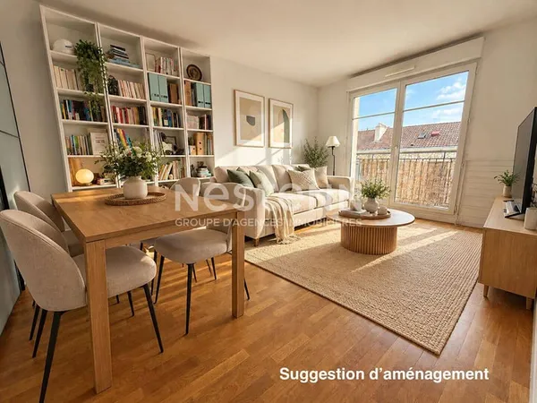 Appartement 2 pièces 41 m²