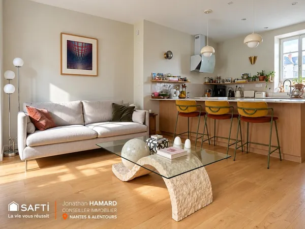 Nantes - Olivettes | L'élégance d'un duplex entièrement réinventé